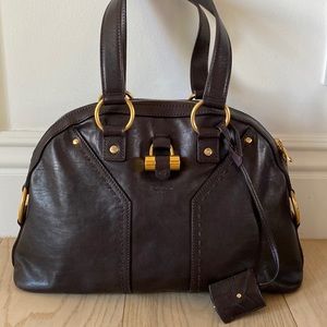 YSL Saint Laurent Muse Bag Chocolate Brown